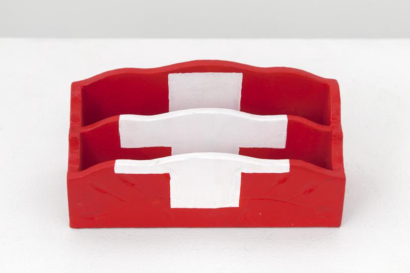 Meschac GABA Souvenir Palace: Letter holder 1 2014...