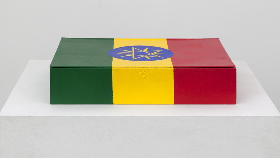 Meschac GABA Souvenir Palace: Small box 3 2014 oil...