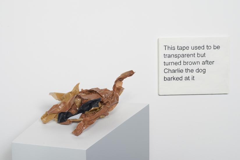 Laure Prouvost This tape used to be transparent bu...
