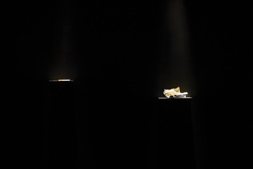 Laure Prouvost An e-cigarette and a butter 2014 bu...
