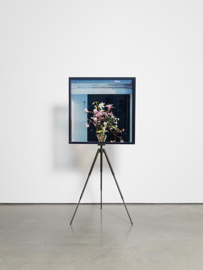 Sabine HORNIG Tripod 2016 metal, plexiglass, Durac...