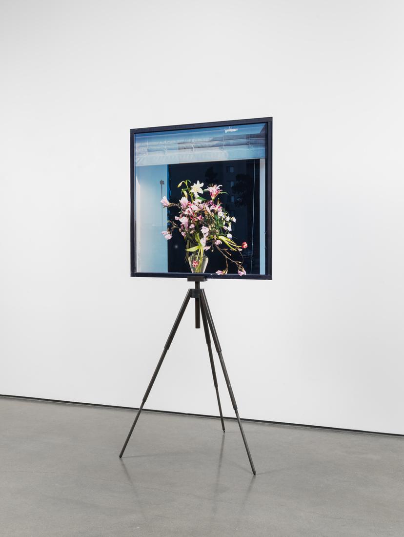 Sabine HORNIG Tripod 2016 metal, plexiglass, Durac...