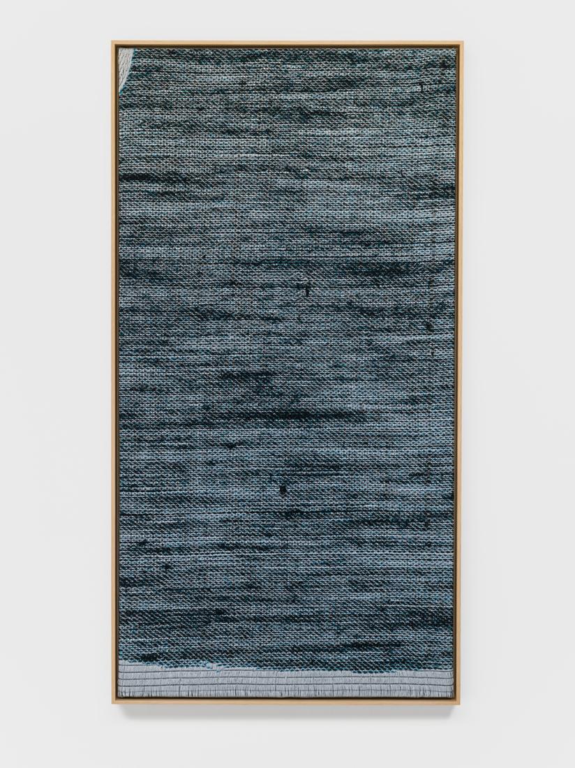 Lisa Oppenheim Jacquard Weave (Denim, Version I) 2...
