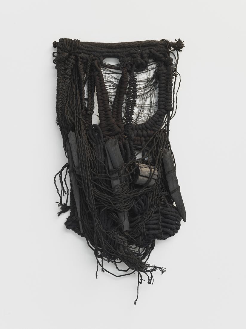 Laura Lima Wrong Drawing 2051 Cotton, coal, and wo...