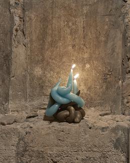 Kelly Akashi Candle Candle Stand 2017 Handmade can...
