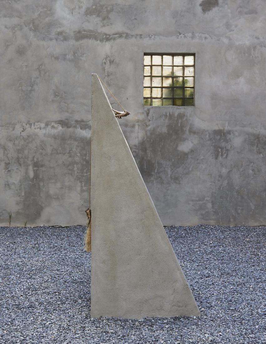 Kelly Akashi Feel Me 2017 Concrete, bronze,...