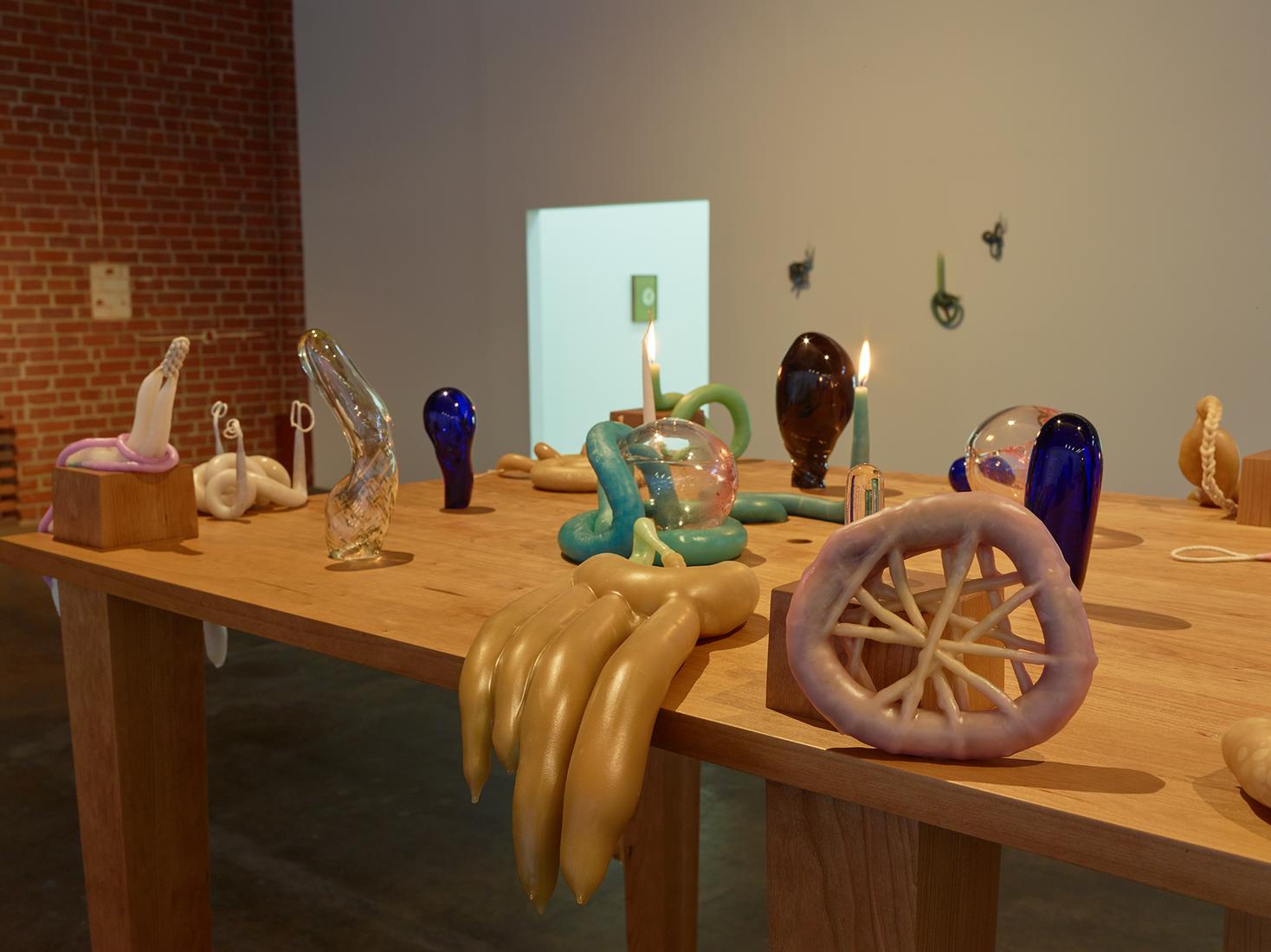 Kelly Akashi Activity Table 2016 Cherry wood, wax,...
