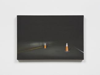 Dana POWELL Checkpoint 2019 Oil on linen 10 x 15 i...