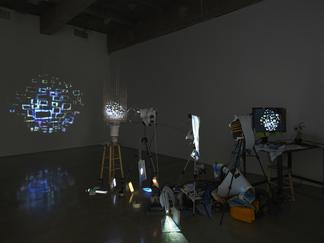 This is an image of Sarah Sze's sculpture called I...