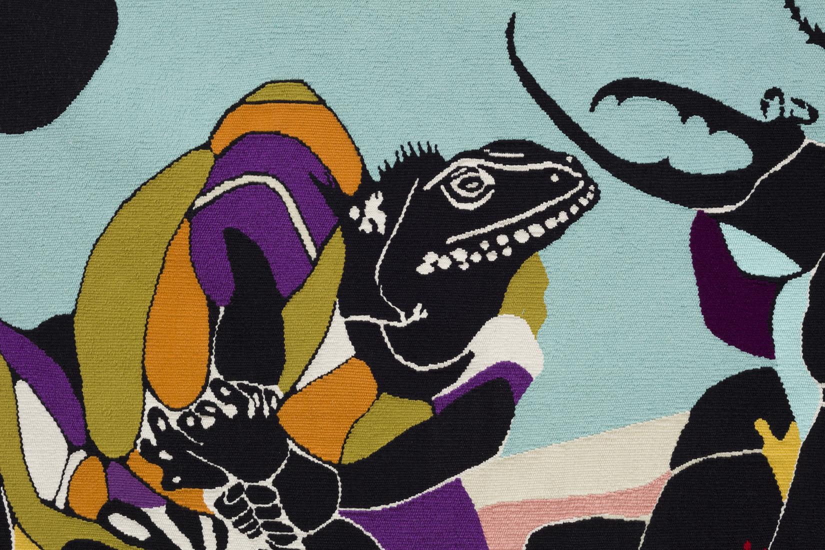 Rivane NEUENSCHWANDER tapestry Trópicos malditos,...