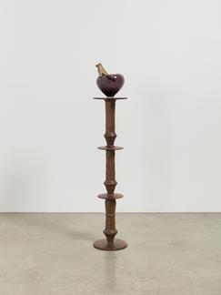 This is an image of Kelly Akashi's sculpture "Symb...