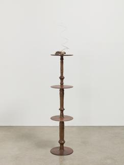 This is an image of Kelly Akashi's sculpture "Wiel...
