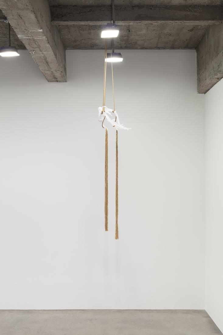 This is a image of Kelly Akashi's sculpture "Serra...