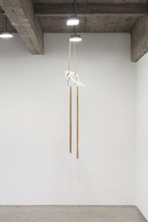 This is a image of Kelly Akashi's sculpture "Serra...