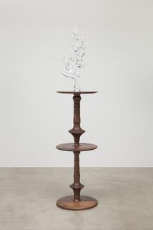 This is an image of Kelly Akashi's sculpture "Guar...