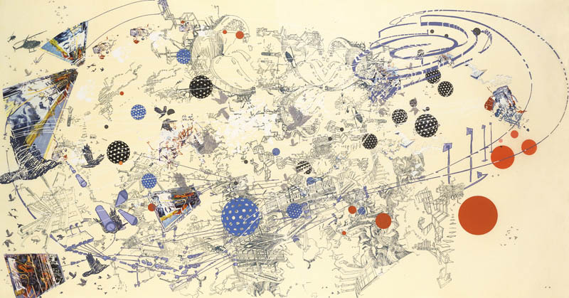 Sarah SZE Day 2003 offset lithograph and silkscree...