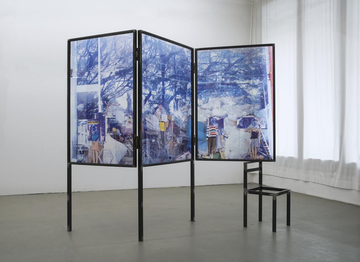 Sabine HORNIG Triptych: Store Close 2018 Ceramic t...