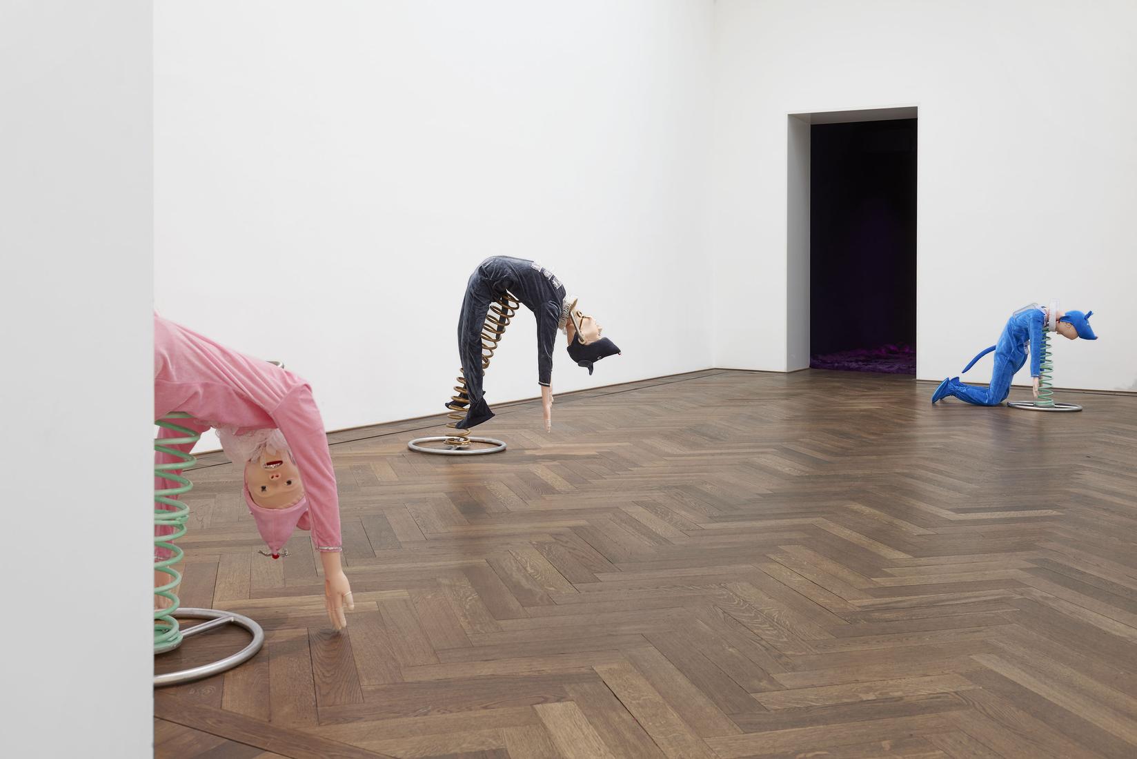 Wong Ping, Installation view, Golden Shower,...