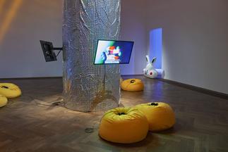Wong Ping, Installation view, Golden Shower,...