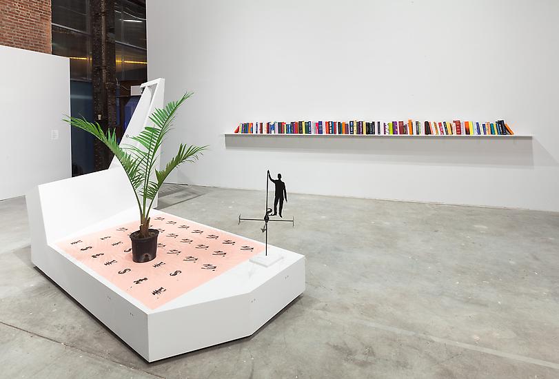 Installation view, Agnieszka Kurant: exformat...