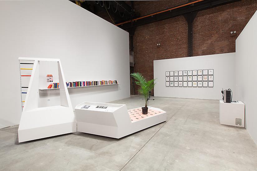 Installation view, Agnieszka Kurant: exformat...
